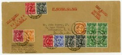 Zanzibar SG#317,#313(x2)#312(x2)#315,#311(x3)#310(block of ...