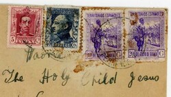 Spain Sc#333-DUAL FRANK-Spanish Guinea-Sc#296,#225(x2)-SCARCE ...