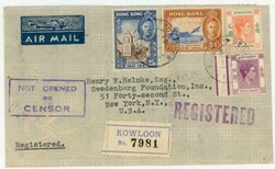 Hong Kong CHINA-SG#167,#168,#157($2value)#153-KOWLOON HONG ...
