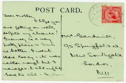 Great Britain CHANNEL ISLANDS-1d GeoV-GUERNSEY-24/SP/19-Postcard View ...