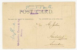69(pair)-VALLETTA-3/DE/20-Postcard View UPPER BARRACCA LIFT ...