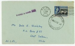 Southern Rhodesia SG#83(single frank)-CAUSEWAY(2)-6/MAR/54-TO ...
