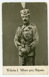 Albania Sc#50-AUSTRIA FELDPOST-LESCH-25/1/??-POSTCARD VIEW KAISER ...