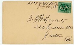 D.P.O.(1863~1886SCARCITY 6-HEGARTY`S CROSS ROADS(Clearfield ...