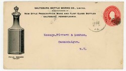 SALTSBURG(Indiana County)PENNSYLVANIA-MAY/26/1899-2c WASH POSTAL ...