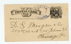 NIOBRARA(Knox County)NEBRASKA-DOUBLE OVAL-STAR ...