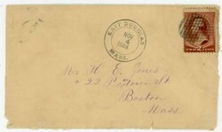 EASTDOUGLAS(Worcester County)MASSACHUSETTS-NOV/4/1886-Sc#@!)-TO ...