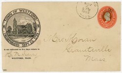 WESTFORD(Middlesex County)MASSACHUSETTS-NOV/5/1903-2c POSTAL ...