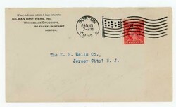 2c WASH COIL-Sc#454(single frank)-BOSTON ...