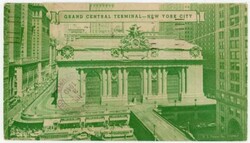NEW YORK N.Y.-JUL/2/1940-PICTORIAL GRAND CENTRAL TERMINAL ALLOVER ...