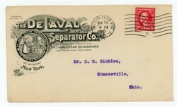 NEW YORK N.Y.-MAY/18/1915-ILLUSTRATED DELAVAL CREAM SEPARATOR ...