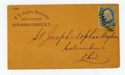 NEW YORK N.Y.-1c BANKNOTE-N.Y.CATHOLIC PROTECTORY-SHOE DEPARTMENT ...