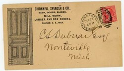 D.P.O.(!892~1898)-SAGINAW EASTSIDE(Saginaw ...