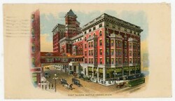 BATTLE CREEK(Calhoun County)MICHIGAN-OCT/26/1922-MULTICOLOR ...