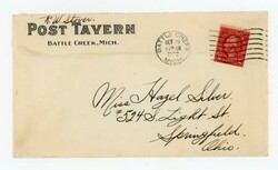 BATTLE CREEK(Calhoun County)MICHIGAN-OCT/26/1922-MULTICOLOR ...