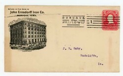 DUBUQUE(Dubuque County)IOWA-APR/23/07-POSTAL ENVELOPE-PRIVATE ...