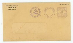 WWII ILLUSTRATED PATRIOTIC POSTAL METER-REMEMBER PEARL HARBOR/KEEP ...