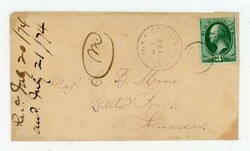 COTTON PLANT(Woodruff County)ARKANSAS-JUL/18/1874(docket)-3c BANKNOTE ...