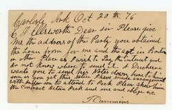 CARLISLE(Lonoke County)ARKANSAS-OCT/20/1876(dateline)-STAR ...