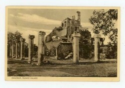 Zanzibar SG#312-ZANZIBAR-26/JU/41-Postcard View ZANZBAR, RUINED ...