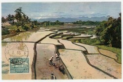 Indonesia RIAU ARCHIPELAGO-Sc#9-TANDJUNG PINANG-13/6/56-POSTCARD ...