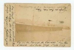 Mexico POSTAL CARD-PRIVATE REAL PHOTO OF SHIP-UPRATED Sc#306-1904-TO ...
