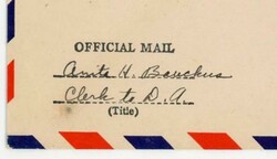 Canal Zone OFFICIAL AIR POST-Sc#CO3(single frank)-UNITED STATES ...
