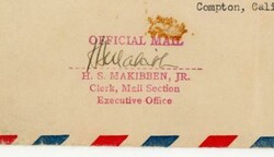 Canal Zone OFFICIAL AIR POST-Sc#CO3(single frank)-CIVIL AERONAUTICS ...