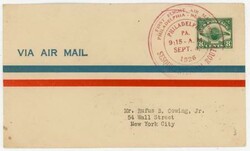 Sc#C4-FIRST FLIGHT-C.A.M.No.13-SESQUICENTENNIAL ...