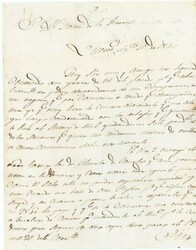 Mexico STAMPLESS-QUERETARO-AGOSTO 10(red box)-1841(dateline)-WITH ...