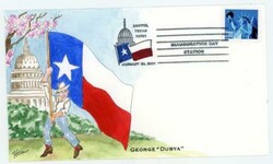 GEORGE W BUSH FIRST INAUGURATION-2001-AUSTN TEXAS-JAN/20/2001-HAND ...