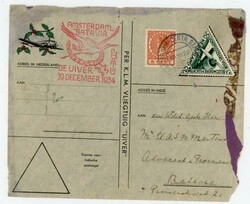 Netherlands CHRISTMAS FLIGHT-Mu#211-19/DEC/1934-AMSTERDAM TO ...
