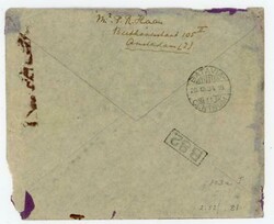 Netherlands CHRISTMAS FLIGHT-Mu#211-19/DEC/1934-AMSTERDAM TO ...