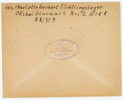 Denmark Sc#286(single frank)-WOMEN REFUGEE-OXBOL CAMP-OKSBOL ...