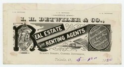 3c BANKNOTE-TOLEDO(Lucus County)OHIO-MAY/2/1880(dateline)ILLUSTRATED ...