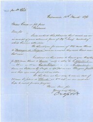 Great Britain PACKET OFFICE-VALPARAISO UNPAID-MR/12/70-STAMPLESS ...