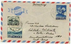 Iceland Sc#C27, #222,#250-SCARCE, FRANKING-HAFNARFIRDI-FAINT ...