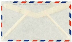 Iceland Sc#C21,#C23-REYKJAVIK-4/VIII/48-AIR MAIL-TO OCCUPIED GERMANY