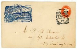 Great Britain 1/2d QVic POSTAL ENVELOPE-ILLUSTRATED CYCLE ACCESSORIES ...