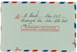 Netherlands Antilles POSTAL AEROGRAMME-UPRATED-Sc#332 ...