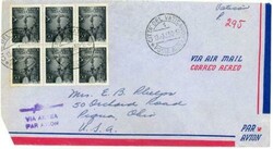 Vatican City Sc#C14(block of 6)-CITTA DEL VATICANO POSTA ...