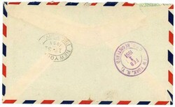 Afghanistan Sc,#C2(single frank)-KABOUL-REGISTERED AIR MAIL-TO ...