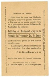 Austria Postal Card-MESSAGE HALF-PRIVATE PRINTED-MEDICAL...MONSIEUR ...