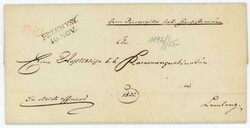 Poland STAMPLESS-PRZEMYSL-10/NOV(1845 docketing)-FOLDED LETTER ...