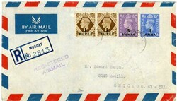 British Postal Agencies in Eastern Arabia-SG#23(pair)#21 ...