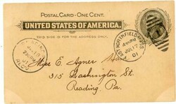 D.P.O.-EAST NORTHFIELD(Franklin County)MASSACHUSETTS-JUL/17/01-POSTAL ...