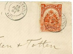 Haiti Sc#62-PORT AU PRINCE-15/FEVR/01-TO USA-NEW YORK N.Y ...