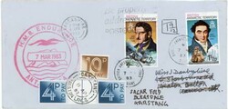 British Antarctic Territory-SG#97,#66-SIGNY-7/MR/83-H.M.S. ENDURANCE ...