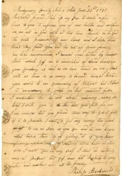 DAYTON(Montgomery County)OHIO-26/JUNE-1821(dateline)-Handwritten ...