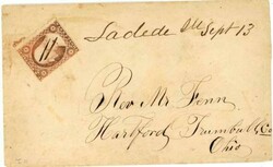 D.P.O.-LA CLEDE(Fayette County)ILLINOIS-HANDWRITTEN ...